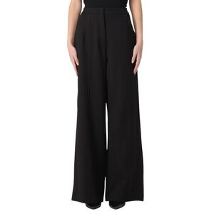 Patrizia Pepe Wide Leg Pleated Palazzo Trousers